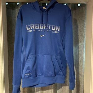 Nike Men's S Creighton Bluejays Therma Cool Hoodie